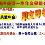 美满一生年金保险,守护幸福时光的年金保险新篇章